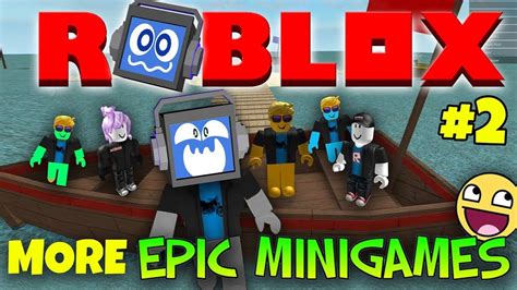 More Epic Minigames In Roblox Fandroid Facecam Youtube