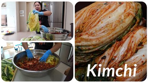 Kimjang How To Make Tongbaechu Kimchi Or Whole Cabbage Kimchi Youtube