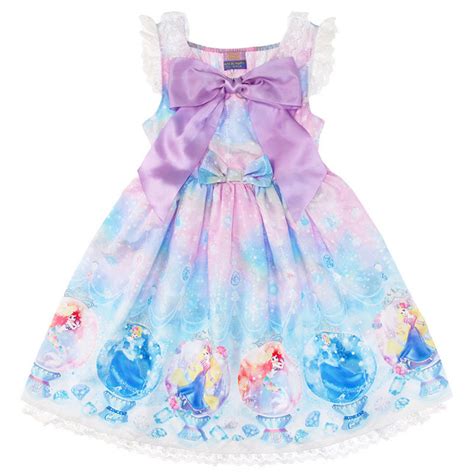 Angelic Pretty Fairy Season Disney Princess Collab Jsk Dresses Lace