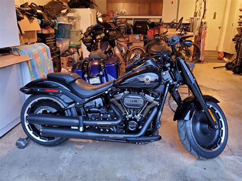 Looking For Pix On Newer 2018 And Up Fatboy Exhaust Harley Davidson
