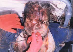 From slashed throats to stab wounds and puddles of blood, see the goriest crime scene photos of all time! Tell it as it is: graphic photo's of farm murders In South ...