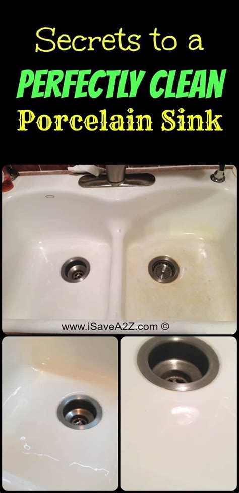 Lay the towel in the bottom of the sink, making sure to fit it into the corners. How to Remove Stains from a Porcelain Sink | Porcelain ...