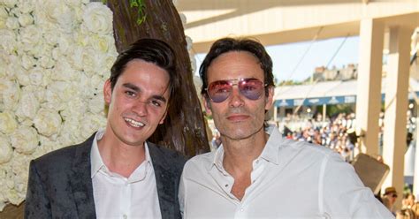 — raquel (@quelyquely) april 4, 2014. Exclusif - Anthony Delon et son frère Alain-Fabien Delon ...