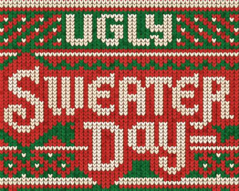 National Ugly Sweater Day 1216 Postcards Blue Mountain