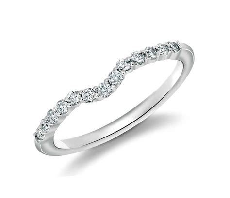 Wedding Ring For A Halo Engagement Ring Wedding Band For Halo Ring