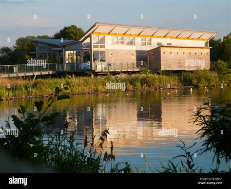Dusk At The Visitor Centre At Attenborough Nature Reserve