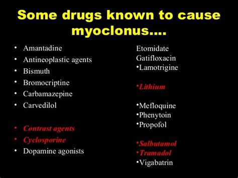 Cephalosporin Induced Myoclonus