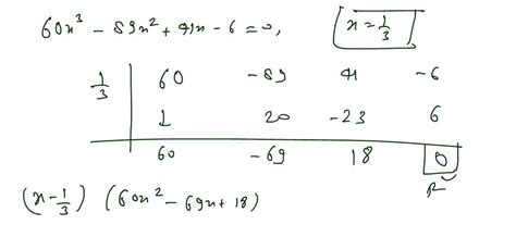 So let us plot it first: SOLVED:Use synthetic division to show that x is a…