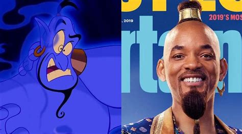 Aladdin Will Smith Confirma Que El Genio De La Lámpara Será Azul En