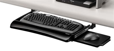 Fellowes Office Suites Underdesk Keyboard Drawer Black