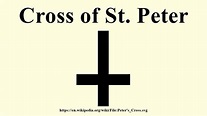 Cross of St. Peter - YouTube