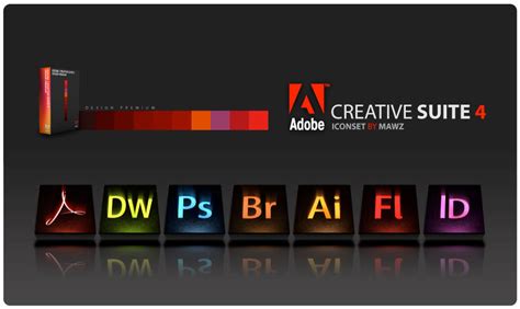 Adobe Cs4 Icon Set By Mawz On Deviantart