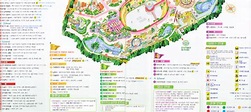 Lotte World - 2008 Park Map