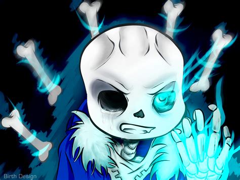 Undertale Sans The Skeleton By Birthdesign On Deviantart