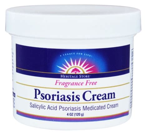 Heritage Psoriasis Cream Fragrance Free 4 Oz