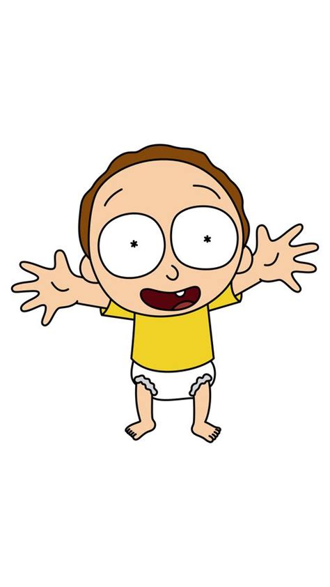 Morty Smith Baby Sticker Rick And Morty Tattoo Rick And Morty