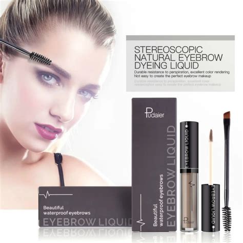 Makeup Eyebrow Enhancers Gel Waterproof Liquid Make Up Cosmetic Natural