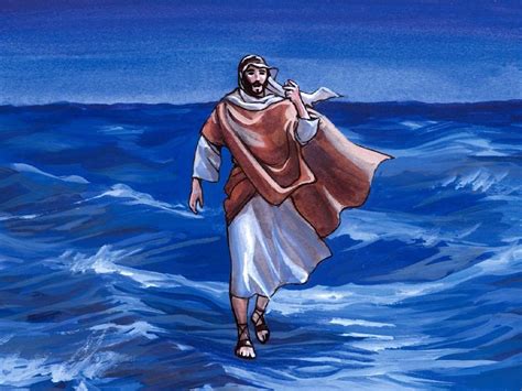 Jesus Walking On Water Painting At Explore