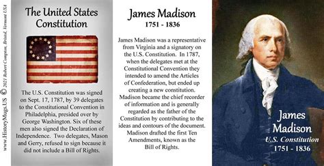 Madison James United States Constitution