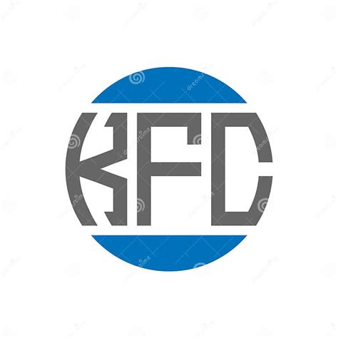 Kfc Letter Logo Design On White Background Kfc Creative Initials