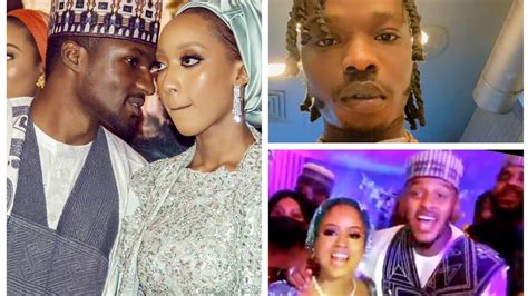 Watch President Buhari Son Dancing To I M Coming By Naira Marley His Wedding Presidential