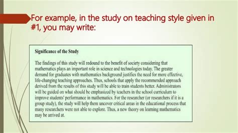 How To Make Significance Of The Study In Research Paper Study Poster