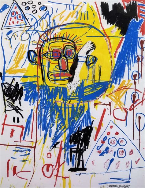 Lot Jean Michel Basquiat Lithograph Signed In Plate