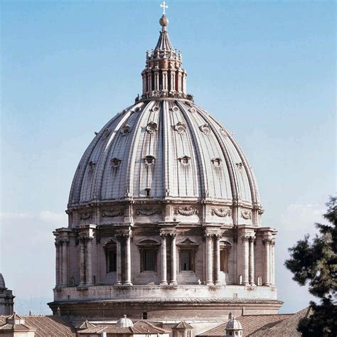 Dome Of St Peters 1564 Basilica Di San Pietro Vatican Renaissance