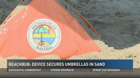 Man Pushes Beach Umbrella Safety Product After Woman Dies In Freak