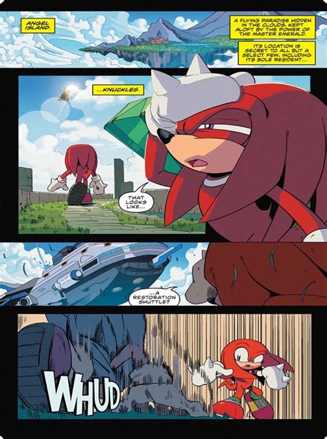 Idw Sonic The Hedgehog Issue In Sonic Street Fighter Comics