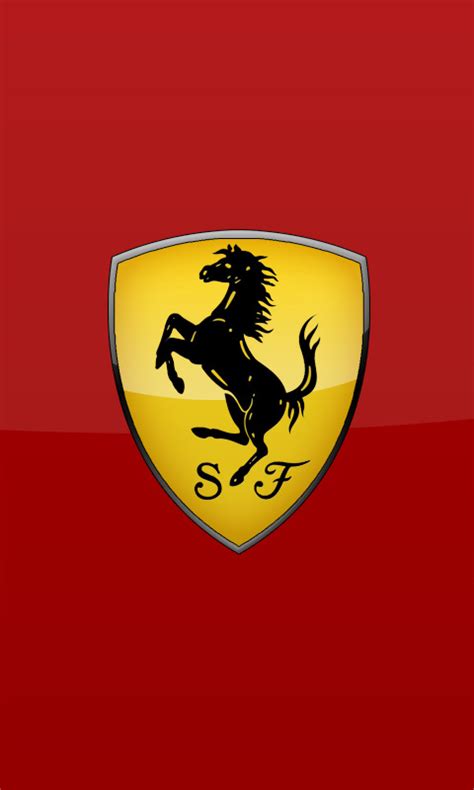 Ferrari Car Logo Mobile Wallpaper Picture