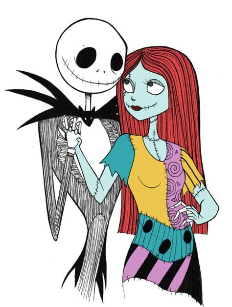 Jack And Sally Drawings Free Download On Clipartmag