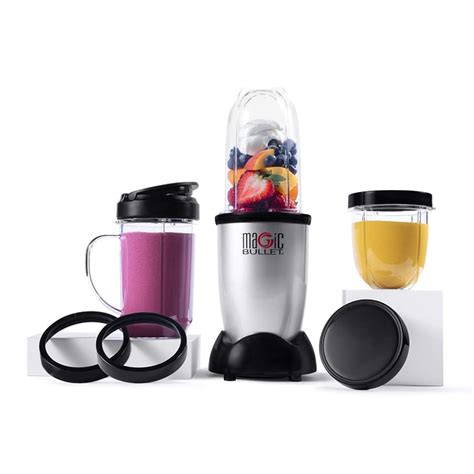 This blender set comes with everything you need to make smoothies, homemade sauces and. Magic Bullet Blender — 11 Piece Set | These Are the Best Blenders For Smoothies | POPSUGAR ...