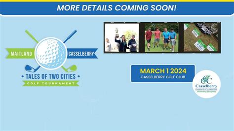 Tales Of Two Cities Golf Tournament 2024 Casselberry Golf Club March 1 2024