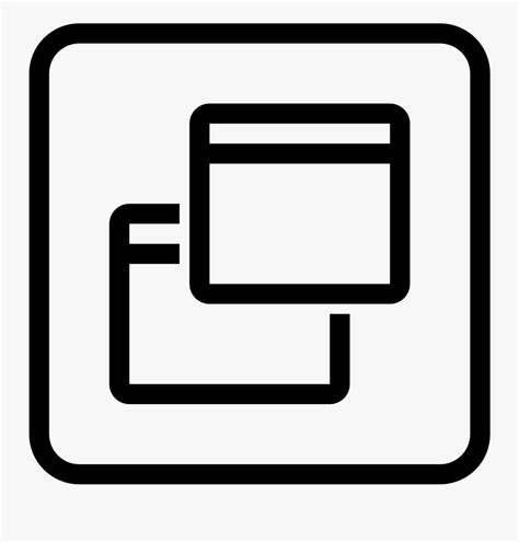 Restore Window Icon Free Transparent Clipart Clipartkey