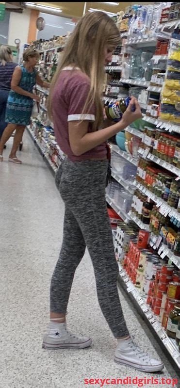 Sexycandidgirlstop Skinny Girl In Yoga Pants With Hot Ass And Legs