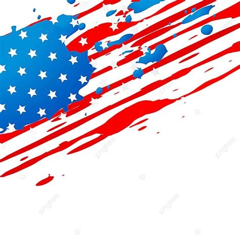 미국 국기를 디자인 물감 일러스트 깃발 미국 사람 우리 Png 일러스트 및 벡터 에 대한 무료 다운로드 Pngtree