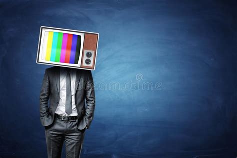 Tv Color Bars Malfunction Stock Photo Image Of Hdtv
