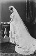 Helen, Duchess of Albany (1861-1922) in her wedding dress, April 27 ...