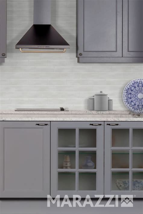 And installing the square tile backsplash is one of the quicker and easier tiling projects to take on. Middleton Square tile collection in Oxford White on the ...