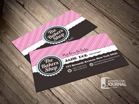 Make a bakery business card design online with brandcrowd's business card maker. Bakery Business Cards Templates - Free Download at ...