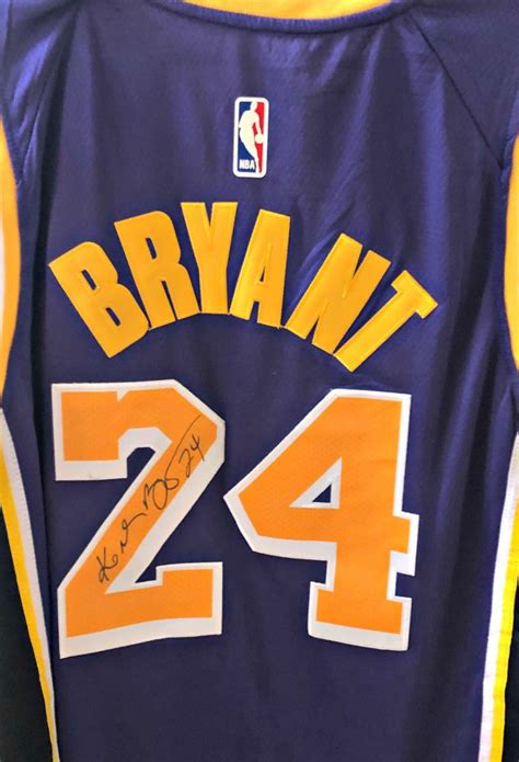 Kobe Bryant Signed Jersey Memorabilia Center