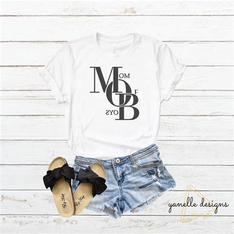 Mom Of Boys Svg Mommy Svg Mob Svg Funny Mom Shirt Svg Mom Etsy Uk