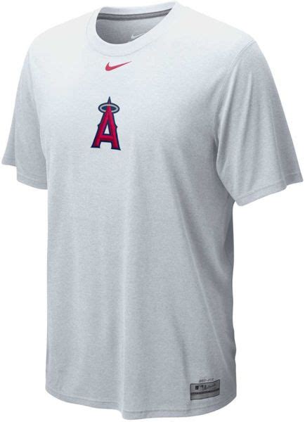 Nike Mens Los Angeles Angels Of Anaheim Drifit Logo Legend Tshirt In