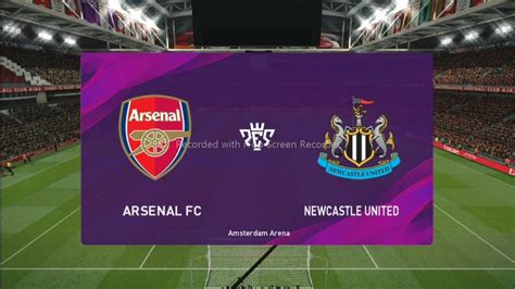 Arsenal Vs Newcastle United Premier League Youtube