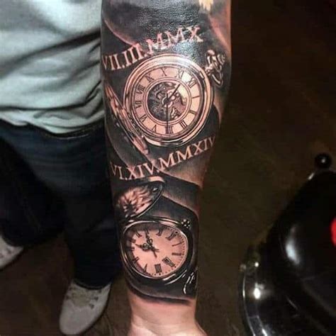 Clock Tattoos For Men Tattoos For Guys Eye Tattoo Sleeve Tattoos