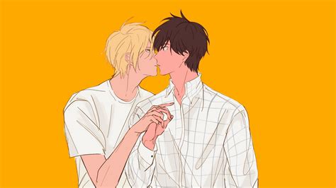 Download Eiji Okumura Ash Lynx Yaoi Anime Banana Fish Hd Wallpaper