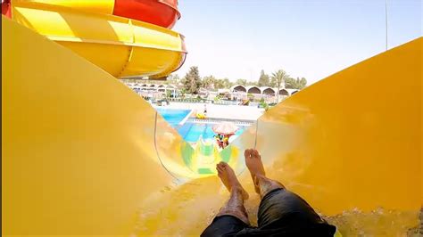 Scary Extreme Amazing Water Slide At Marina Aquapark ISTANBUL 4K YouTube