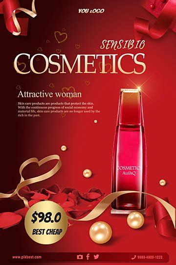Cosmetics Promotional Posters Png Transparent Images Free Download