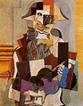 Pablo Picasso - España. Arlequín tocando la guitarra. 1918 | Kunst ...